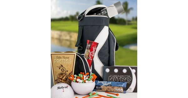 Golf Gift Baskets: Golf Nut Golf Gift Basket